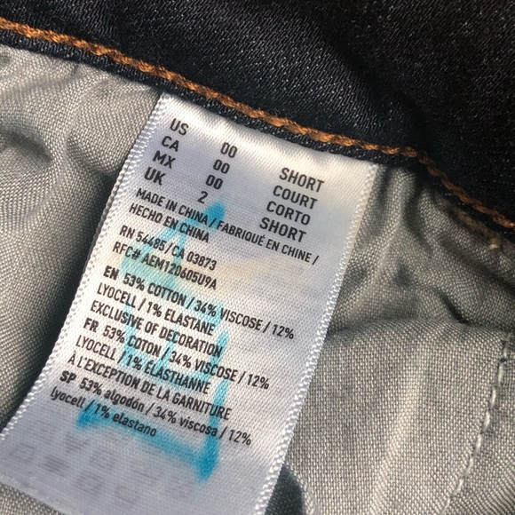 AEO Super Stretch Jegging Size 00 Short - Picture 10 of 12